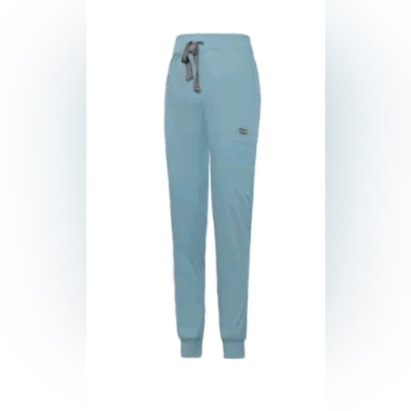 Light blue jogger scrub set - Picture 4 of 9